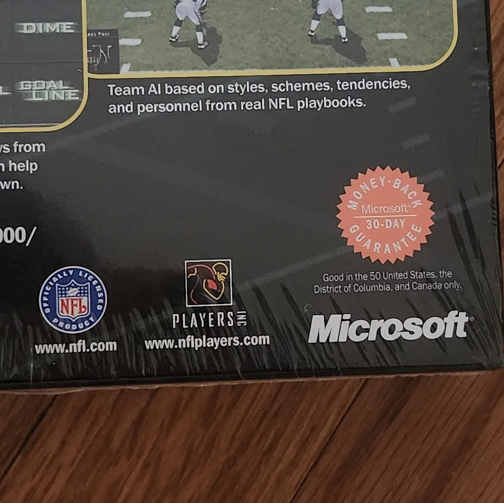 Vintage NWT Microsoft NFL FEVER 2000 PC Video Game